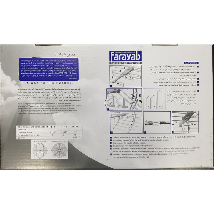 آنتن هوایی فرایاب مدل SUFY-P