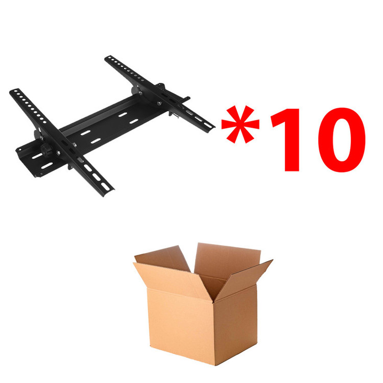 پایه دیواری تلویزیون مناسب برای تلویزیون های 43 تا 55 اینچ بسته 10 عددی