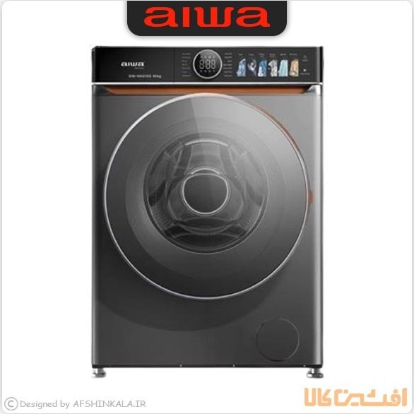 ماشین لباسشویی آیوا مدل DW-NXD10 ظرفیت 10 کیلوگرم (نقره ای)